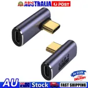 USB C 90 Degree Adapter 100W 40Gbps PD Type C Male To Female For Phone / Tablet