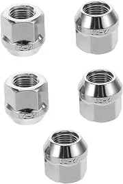 Lug Nut Replacement 5pcs Car Wheel Nut Lug Studs Stainless Steel for Easy Installation