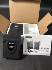 Boya BY-WM2.4G Wireless Lavalier Wireless Microphone System