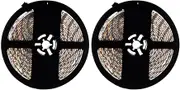 Mellisso 2X RGB 5M 5050 LED Strip Light Flexible 300 SMD LED Tape Waterproof Epoxy