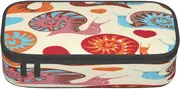 Kerota Large Capacity Pencil Case Cute Snail Stationery Pencil Bag Makeup Pouch Portable Office Stationery Bag for Teens Girls Adults89971 COLOR On...