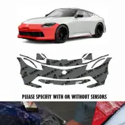 Fits: 24 Nissan Z NISMO Pre-Cut Front Bumper Paint Protection Film PPF wrap bra