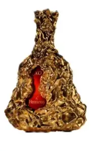 Hennessy XO 150th Anniversary Frank Gehry Masterpiece Decanter 24CT Gold