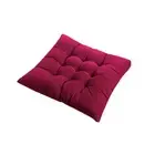 Chair Cushion Solid Color Fixed Rope Breathable Bright Color Seat Cushion