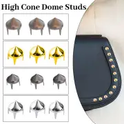 Dome Shaped Punk Studs Claw Back Stud for Leather Crafts Jackets Hand Bags Decor