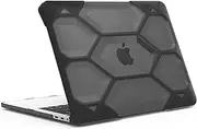 IBENZER Heavy Duty Case for 2020 2019 2018 2017 2016 MacBook Pro 13-Inch Case A2289 A2251 A2159 A1989 A1706 A1708, Protective Cover for Mac Pro 13, Black, HT13CYBK