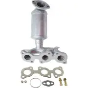 Front Right Catalytic Converter For 2002-2006 Toyota Camry Firewall 3.0L Steel