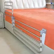 Bed Railing Medical Bed Assist Rail Stainless Steel Assist Railing Fold Down Handrail Bed Assist Bar Load 400 Lbs Bed Rail