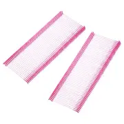 5000Pcs Standard Tagging Gun Fasteners,1.4 Inch Rose Red Plastic Refills