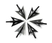 6/12/24pcs Hunting Arrow 100Grain Screw-in Arrow Heads Tips for Bows Recurve Bow
