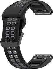 LOKEKE for Garmin Fenix 7S Replacement Wrist Band - 20mm Replacement Silicone Wrist Watch Band Strap Compatible For Garmin Fenix 7S 6S 5S 6S Pro