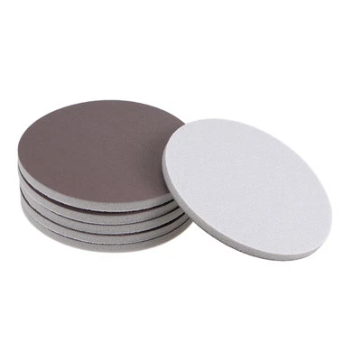 4-Inch Sanding Sponge Hook and Loop Sanding Disc Corundum 2000 Grit 6 Pcs