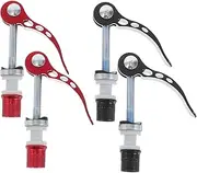 Mountain Bike Seatpost Clamp 4 Pack Bike Seatpost Lock Sliding Clamp for Universal Bicycle Compatibility