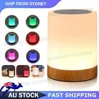 7 Color RGB Touch Night Light LED Lamp Mood Dimmable Bedside USB Rechargeable AU