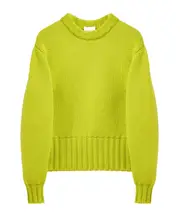 Alexander McQueen Crewneck Knitted Jumper L,M Lucifer yellow