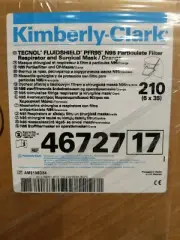 Kimberly-Clark TECNOL Fluidshield PFR95 N95 REF: 4672717 (Case of 210)