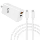 65W GaN PD QC 3.0 Type C Adapter Cable Wire For Samsung Galaxy Z Flip 5 SM-F731U