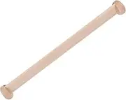 Clothes Hanger Stand Wardrobe Hanging Rail Wooden Closet Pole Coathangers Over Door Storage 72-144 Tension Rods