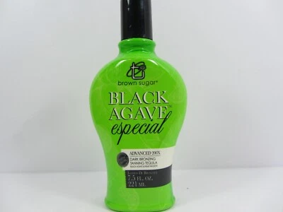 BLACK AGAVE ESPECIAL 200X BLACK BRONZER 7.5 OZ BY BROWN SUGAR TANNING LOTION
