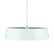 Parra Classic Metal Pendant Light Lamp High Gloss Finish - White