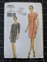 VOGUE PATTERNS V8629 sIZE: BB (8-10-12-14) VERY EASY VOGUE UNCUT