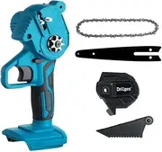 3000W 6'' Cordless Electric Chainsaw Wood Cutting Saw Cutter - 2 Batteries