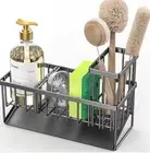 Sponge Holder for Kitchen Caddy Sink Organizer, Multifunctional Rustproof Dish