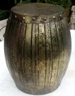 Moroccan Style Hammered Metal Side Table ( Small ) BRAND NEW