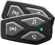Interphone U-COM 3 Communication System Double Set, black One Size