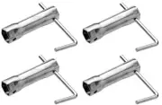 Oregon (4 Pack) 42-452 Spark Plug 3/ Short Plug & 13/ Reg Plug 14mm Wrench