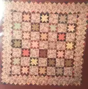Star QUILT SEW FABRIC KIT w/Northcott & Timeless Treasures 48" x 48” Iris