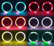 Dream color Chasing RGB for Alfa Romeo 147 Turn Signal Flash bluetooth halo ring