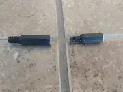 3.5mm TRS Stereo 1/8" Input Female Jack Plug with Solder On Terminal End