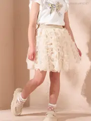 Angel & Rocket Pink Colette Spiral Mesh Skirt (AB2671) | $44 - $50
