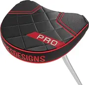 [PuresDesigns] Mallet Putter Cover - Magnetic Putter Cover - Putter Headcover - Putter Cover Mallet - Mallet Putter Cover Magnetic - Durable Protection - Fits Taylormade Odyssey PING & More 5.5” x 4.5”