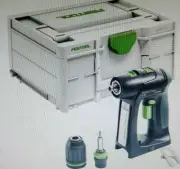 Festool CORDLESS DRILL SKIN IN SYSTAINER C 18V 2-Speed, Brushless Motor 576434