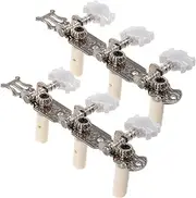 Parliky Easy Tuning Guitar Locking Tuners Sturdy Guitar Tuning Keys String Lock Slide Ring for Ukulele