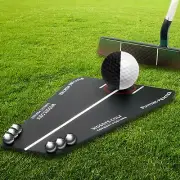 Golf Putting Aid, Swing Trainer, Portable, Straight Practice, Putting