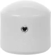 Yardwe Guitar Knob Guitar Accessories Volume Knob Accessory Guitar Supplies Guitar Volume Knobs Useful Bass Volume Knobs Guitar Accessory Guitar Volume Caps Plastic White