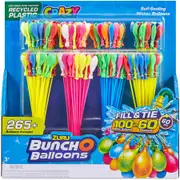 Zuru Crazy Bunch O Balloons 265 Rapid-Filling Self-Sealing Water Balloons 8 Pack – Exclusive to BIG W