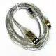 fujiei USB A公- mini 5Pin 1.8M ( usb2.0鍍金頭+抗干擾磁環 }