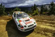 Armin Schwarz Klaus Wicha Toyota celica WRC Rally Car 1995 Old Photo 13