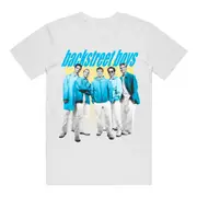 Backstreet Boys - Blue Band - White T-shirt