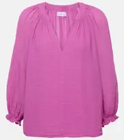 [Velvet] Velvet Denice cotton blouse AU 14 purple