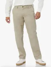 Dockers Men Comfort Knit Trouser Straight Fit Pant