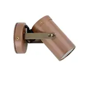 CLA LIGHTING Adjustable Single Spot Light - Low-Glare - Aged Copper - GU10