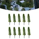 Accessories Model Trees Toy Kits HO Scale Pine Plastic Railroad Railway