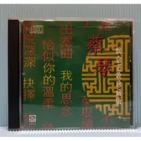 在飛比找蝦皮購物優惠-[ 小店 ]  CD 蔡琴 懷念老歌珍藏版 1988年喜瑪拉