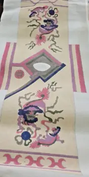 Handpainted Needlepoint Canvas - KIMONO by William & Associates