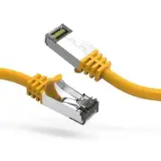 2Ft CAT8 S/FTP Ethernet Network Cable Yellow 26AWG